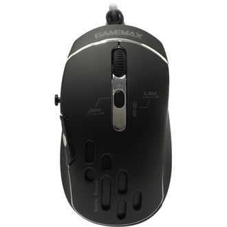 Проводная Мышь GameMax Gaming mouse GX10, черная
