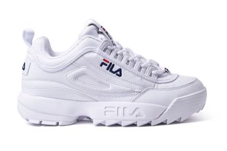 Кроссовки Fila женские белые купить - белые Филы