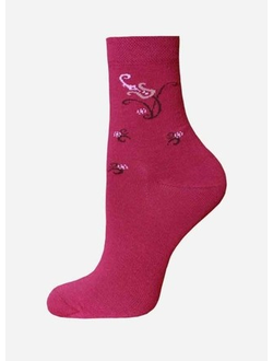 Носки детские хлопок Брестские Арт. 14С3081 рис. 046 т.бордо