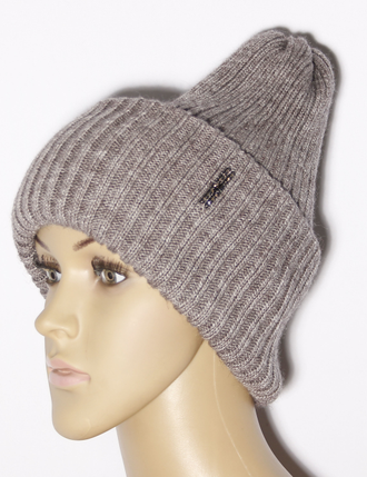 Екатеринбург. Шапка женская "Резинка" 840 персик, красная, голубая, бежевая, кофе, пудра, графит, хаки, св.бежевая, желтая, чёрная, ваниль