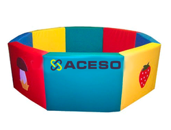 «Сухой бассейн» с аппликацией - Полянка -2