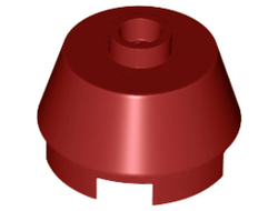 Cone 2 x 2 Truncated, Dark Red (98100 / 6172543 / 6286504)