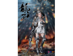 ПРЕДЗАКАЗ - Эльфийка-воин в серебряном - КОЛЛЕКЦИОННАЯ ФИГУРКА 1/6 Dragon Elves silver (P016B) - PLAY TOY ?ЦЕНА: 26700 РУБ?