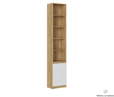 Бостон СЖ-001 Дуб Крафт золотой/Белый глянец