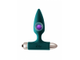 8015-02 АНАЛЬНАЯ ПРОБКА С ВИБРАЦИЕЙ SPICE IT UP NEW EDITION GLORY DARK GREEN