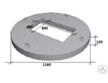 Крышка колодца КЦП 3-10