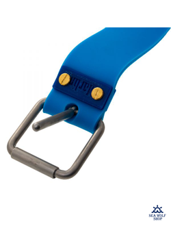 Ремень Marlin для грузов силиконовый марсельский BLUE