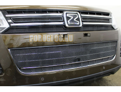 Защита радиатора Zotye T600 2016- black низ