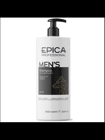 &quot;EPICA Professional&quot; For Men Мужской шампунь, 1000 мл (Эпика)