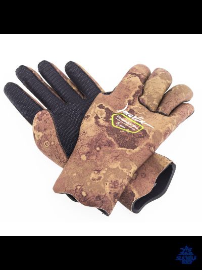 Перчатки неопреновые 5мм Marlin ULTRASTRETCH oliva р.M !promo