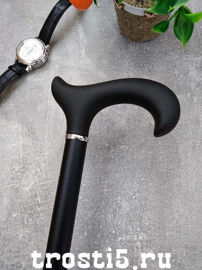Черная телескопическая трость Росток для ходьбы купить трость