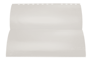 Металлосайдинг "Бревно", белый (0,45 мм)