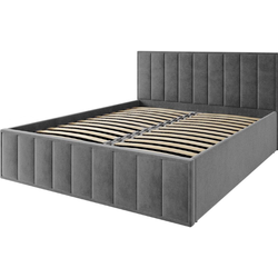 ЛАНА Кровать 1,6 с подъемным механизмом ш*д*в 1720х2150х1035мм Графит