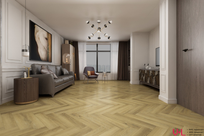 Кварцвиниловая плитка Damy Floor London LVT Кембридж / Cambridge 200410EL-01-LVT