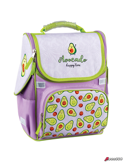 Ранец ArtSpace Junior "Avocado" 37*28*21см, 1 отделение, 3 кармана, анатомическая спинка. Uni_17703