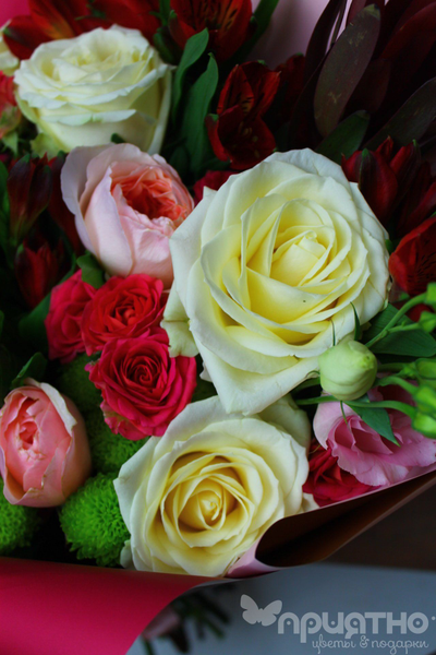 Букет цветов № 409