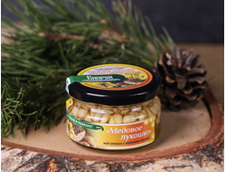 Серия орехов в натуральном меду от производителя "Кипрей". Кедровые орехи в меду акации купить