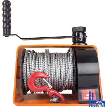 Лебедка ручная червячная VS