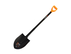 Штыковая лопата Вихрь с изогнутой тулей, металлический черенок
