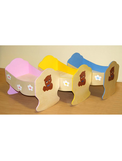 ИГРОВАЯ МЕБЕЛЬ ЛЮЛЬКА ДЛЯ КУКЛЫ (ФАНЕРА)