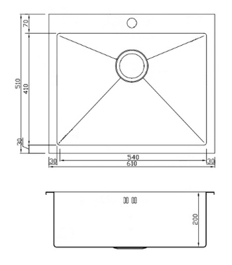 Мойка Seaman  Eco Marino SMB-6151D