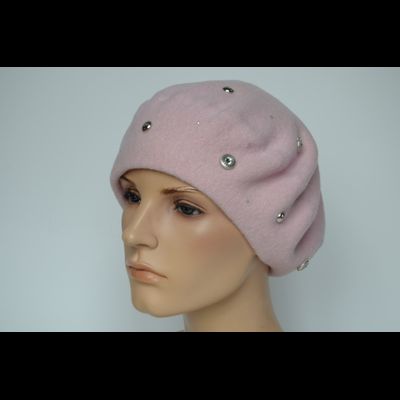 Берет Vizio 3633 пудровый Италия