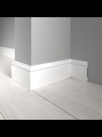 Напольный плинтус Decor-Dizayn 005-115, влагостойкий, ударопрочный, 2,4 метра