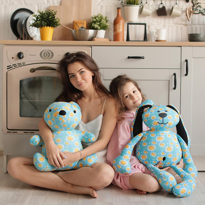 Игрушка-антистресс "Ромашковый Мишка"