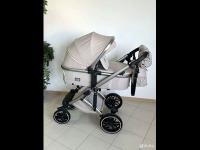 Детская коляска 3 в 1 Luxmom F2A Бежевый