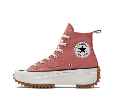Купить в Москве Кеды Converse Run Star Hike High Top розовые высокие на платформе 171300C