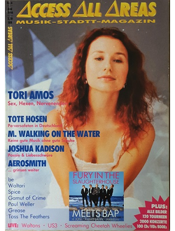 Access! Magazine June 1994 Tori Amos Иностранные музыкальные журналы в Москве в России, Intpressshop