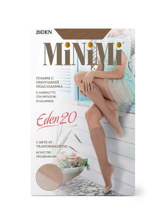 Гольфы женские MiNiMi Eden 20 den (1-а пара)