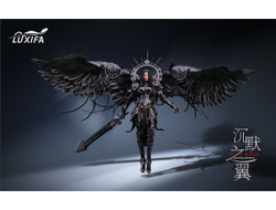 ПРЕДЗАКАЗ - Темный ангел - Коллекционная ФИГУРКА 1/6 Silent Wings Dark Angel (LXF2512A) - Luxifa ?ЦЕНА: 38900 РУБ.?