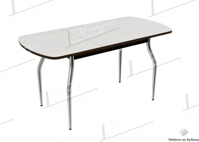 Стол кухонный раздвижной ЛДСП Изогнутое основание