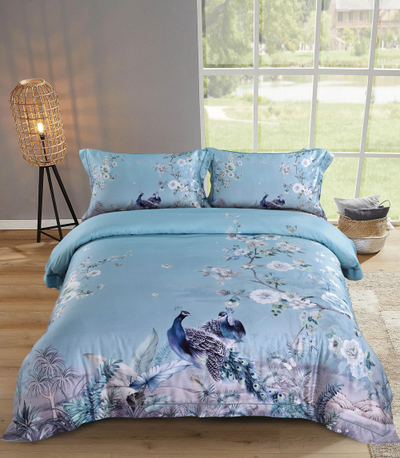 Постельное белье мако-сатин семейное 150x200x2 250x270x1 50x70x2 70x70x2 TIS05-800