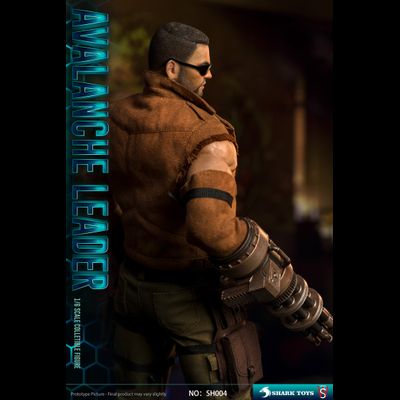 Баррет Уоллес (Final Fantasy VII Remake) - Коллекционная ФИГУРКА 1/6 Fantasy Reset - Avalanche Leader (SH004) - SHARKTOYS