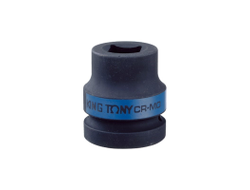 Головка торцевая ударная четырехгранная 1", 19 мм, футорочная KING TONY 851419M