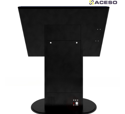 Терминал информационный «Tactile-VERT-1(43)D», тактильно-сенсорный, со стандартным ПО, с кнопкой выз