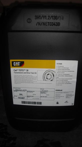 Масло трансмиссионное CAT TDTO SAE30 COTDTO30C