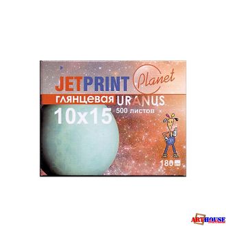 Фотобумага 10х15 глянцевая 180г/м2 500л JETPRINT