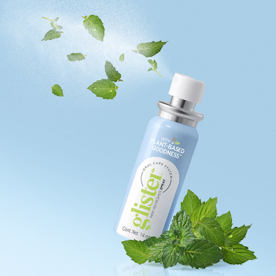 Glister Спрей-освежитель для полости рта с запахом мяты, 14мл