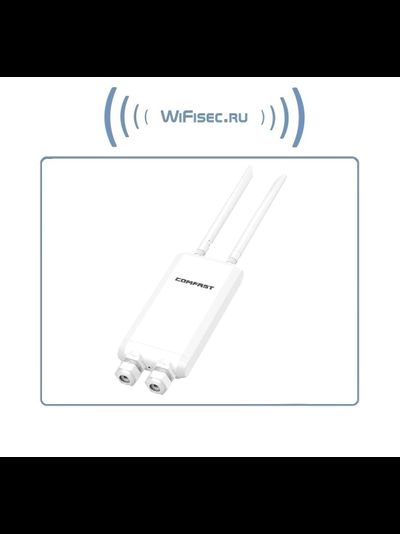 COMFAST cf-ew84 роутер/уличная точка доступа для систем видеонаблюдения, 2,4 Ггц WiFi (b/g/n) до 300 Мбит/с и 5,8 Ггц 867 Мбит/с (LAN*2, WAN*1) до 200 м.