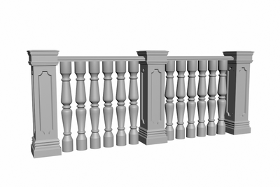 балюстрада балясин BL-010 с тумбой