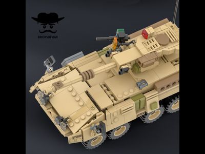Конструктор бронированная машина Страйкер Wange 3513 Stryker