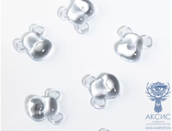 MOODNAIL Кабошоны Мишка №1, 10 шт