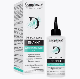 Compliment Пилинг для кожи головы Professional Detox 3в1 100мл