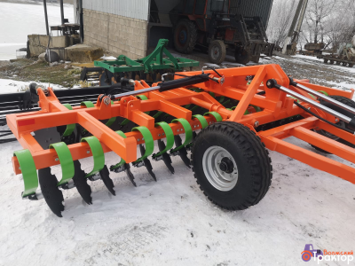 Лущильник борона дисковая цельнорамная 3Л