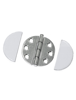 Петля неразъемная SUNFINE с накладками 65x2 мм, круглая