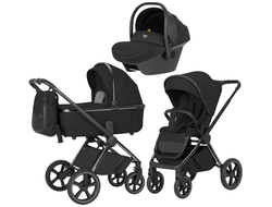 Коляска 3в1 Carrello Ultimo Sable Black Chrome 2025 (Nova)