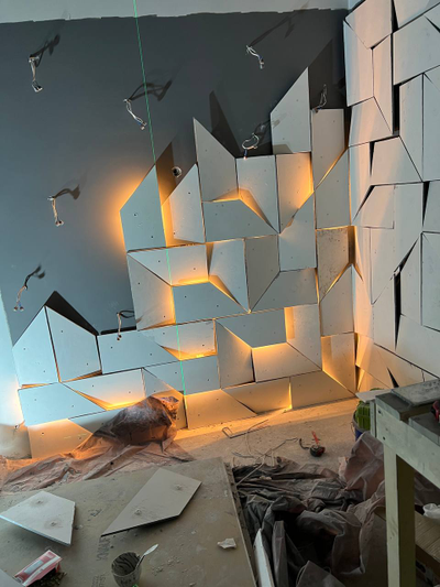 Световая 3D панель "Iq"